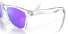 [Prizm Violet Lenses, Polished Clear Frame]