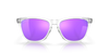 [Prizm Violet Lenses, Polished Clear Frame]