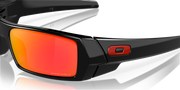 Prizm Ruby Lenses, Polished Black Frame