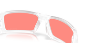 Prizm Peach Lenses, Matte Clear Frame