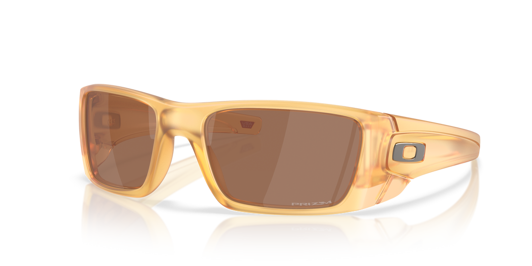 [Prizm Tungsten Lenses, Matte Transparent Light Curry Frame]