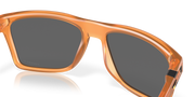 Prizm Black Polarized Lenses, Matte Transparent Ginger Frame