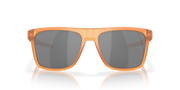 Prizm Black Polarized Lenses, Matte Transparent Ginger Frame