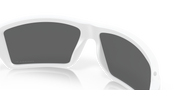 Prizm Black Polarized Lenses, Matte White Frame