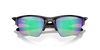 [Prizm Golf Lenses, Polished Black Frame]