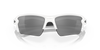 [Prizm Black Polarized Lenses, Polished White Frame]