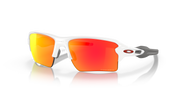 Prizm Ruby Lenses, Polished White Frame