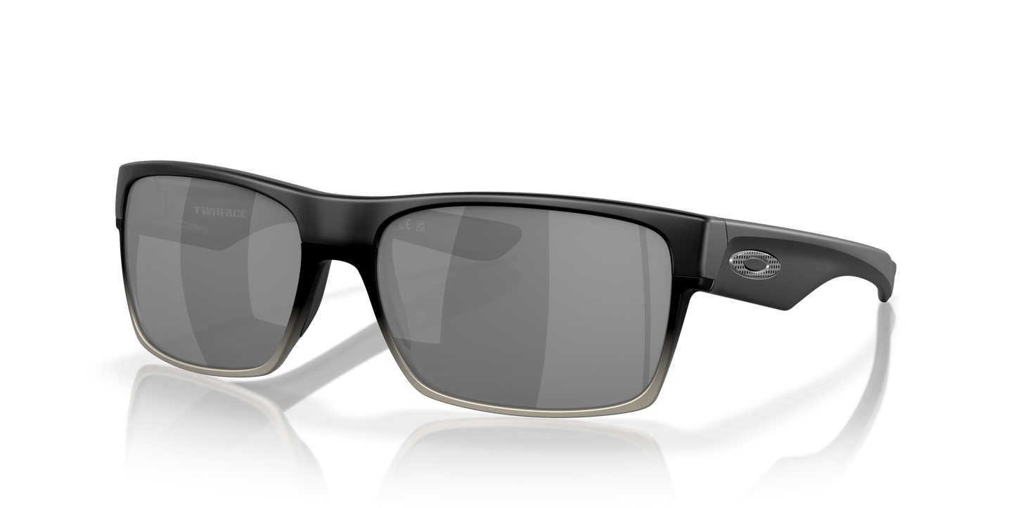 [Chrome Iridium Lenses, Matte Black Frame]