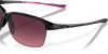 [Rose Gradient Polarized Lenses, Polished Black Frame]