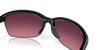 [Rose Gradient Polarized Lenses, Polished Black Frame]