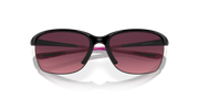 Rose Gradient Polarized Lenses, Polished Black Frame