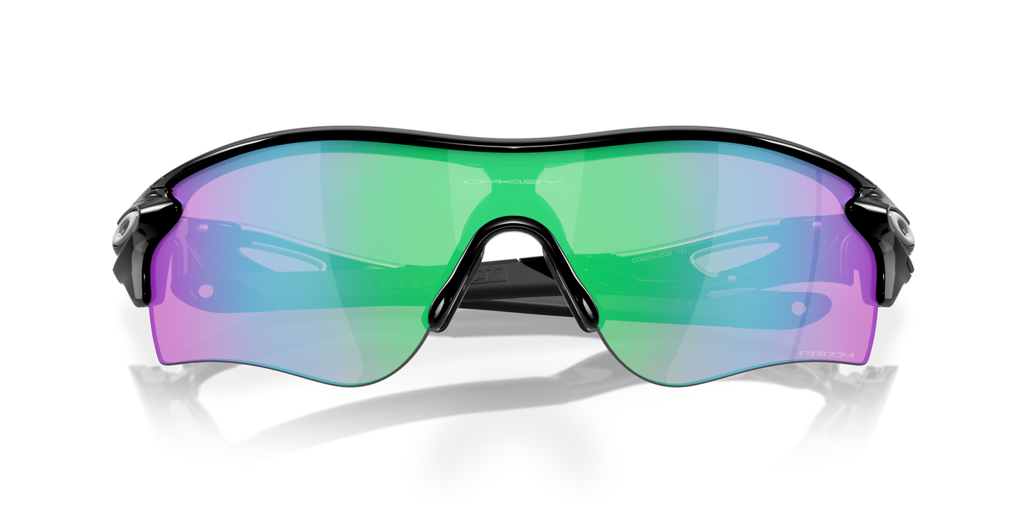 [Prizm Golf Lenses, Polished Black Frame]