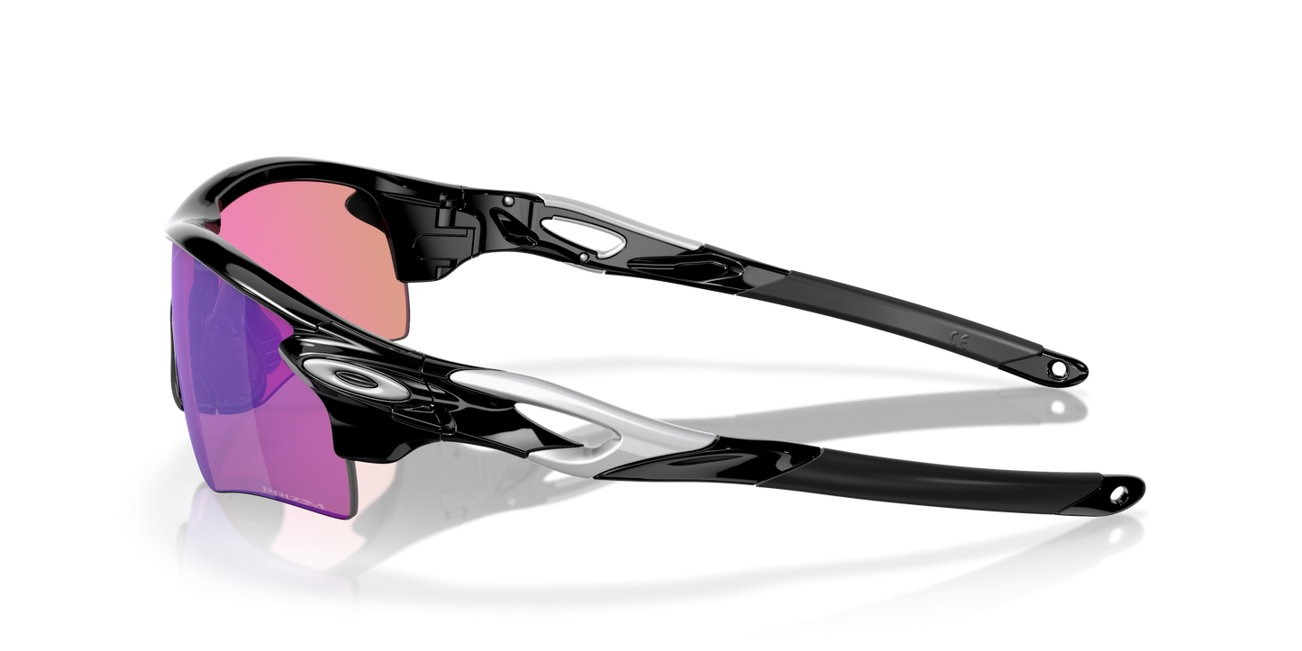 [Prizm Golf Lenses, Polished Black Frame]