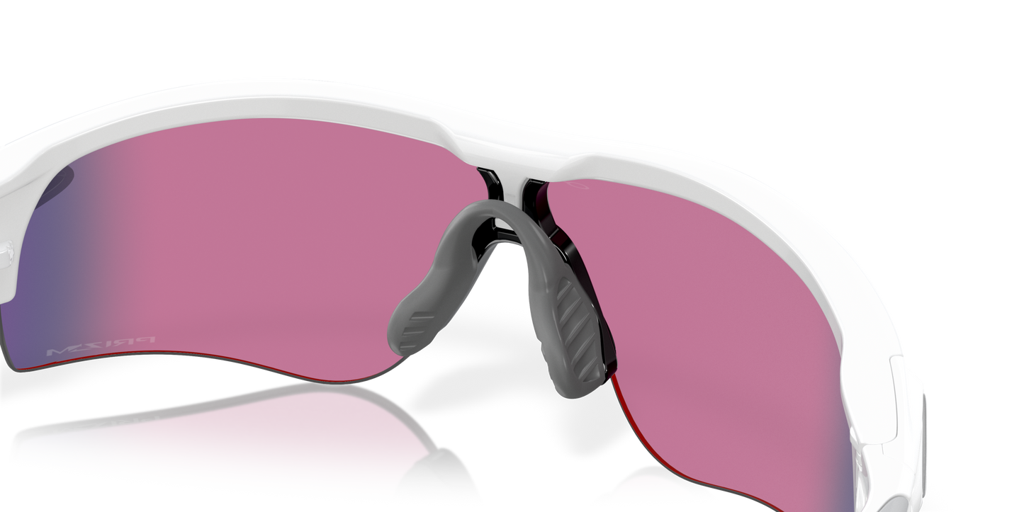 [Prizm Road Lenses, Polished White Frame]