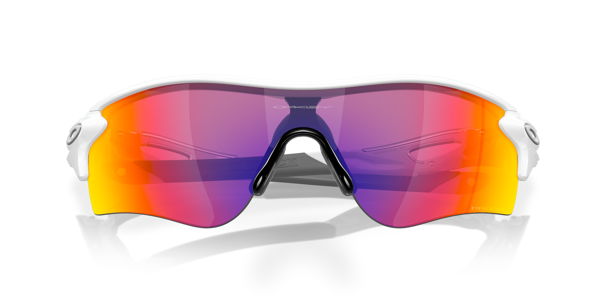 [Prizm Road Lenses, Polished White Frame]