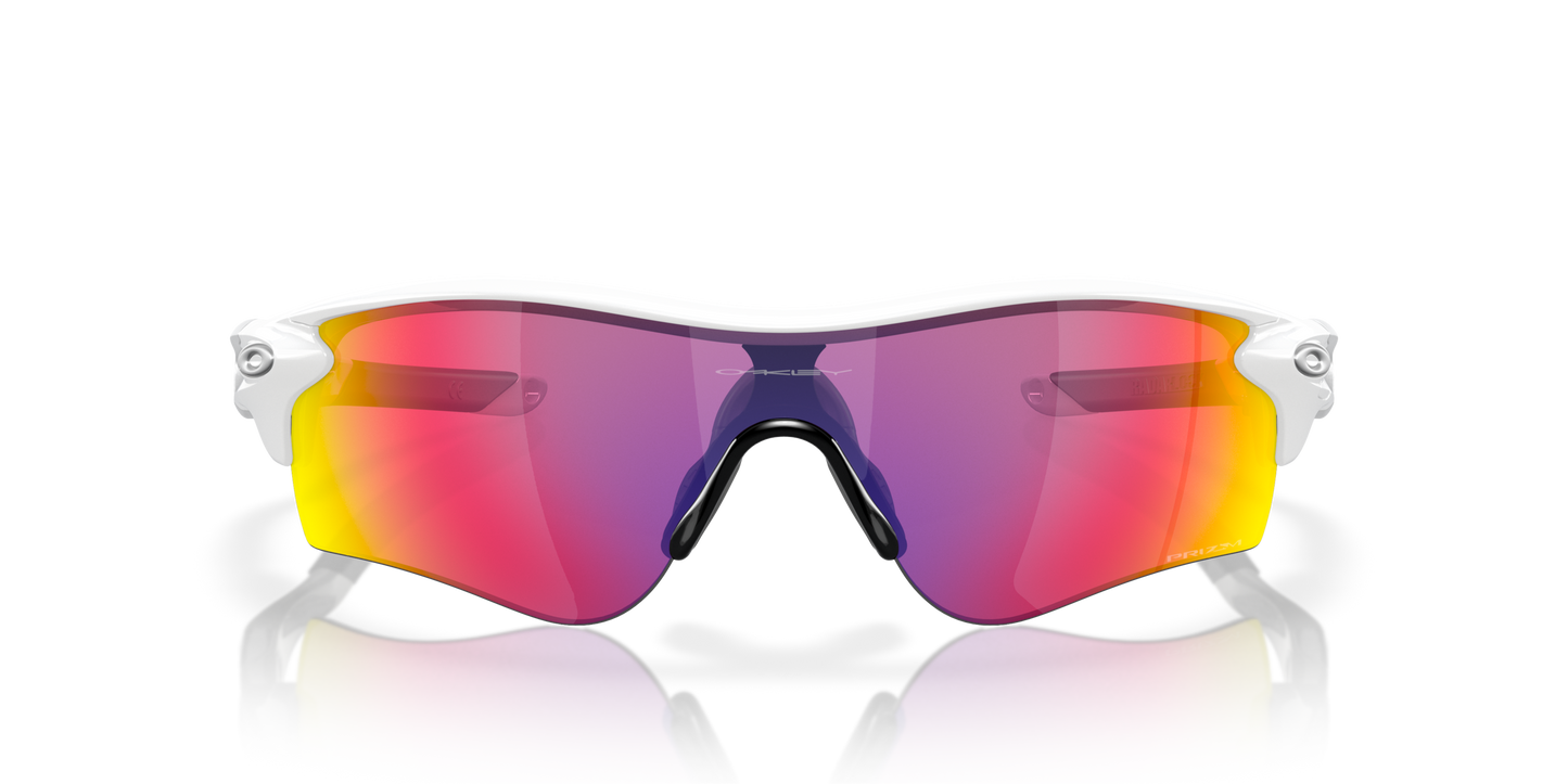 [Prizm Road Lenses, Polished White Frame]