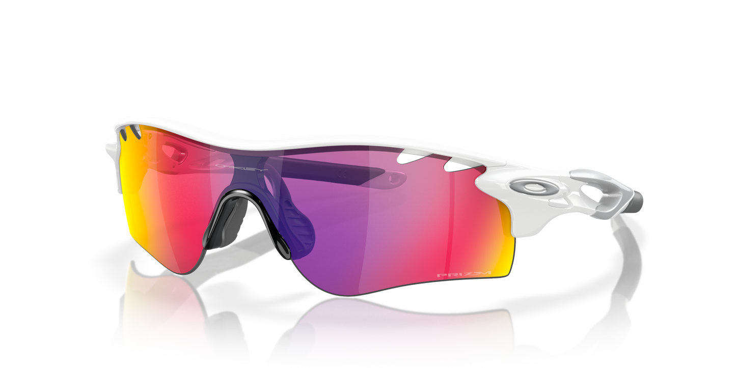 [Prizm Road Lenses, Polished White Frame]