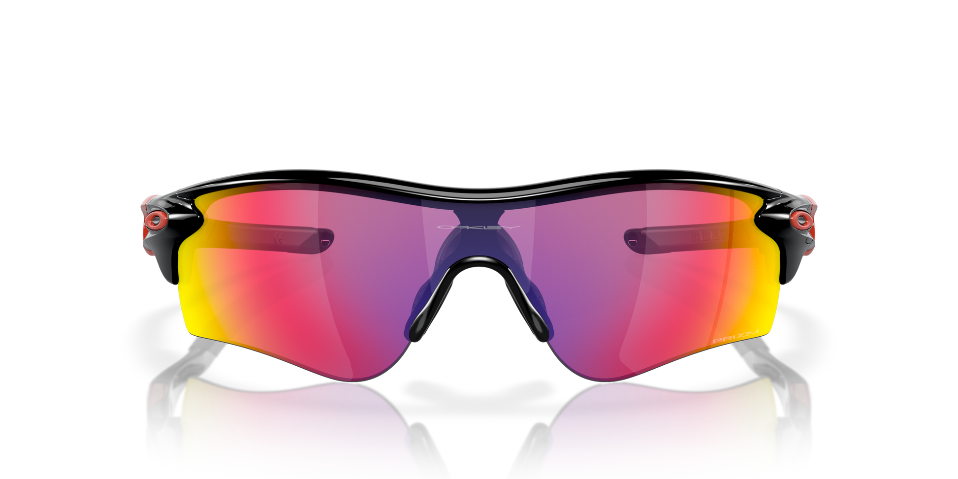 [Prizm Road Lenses, Polished Black Frame]
