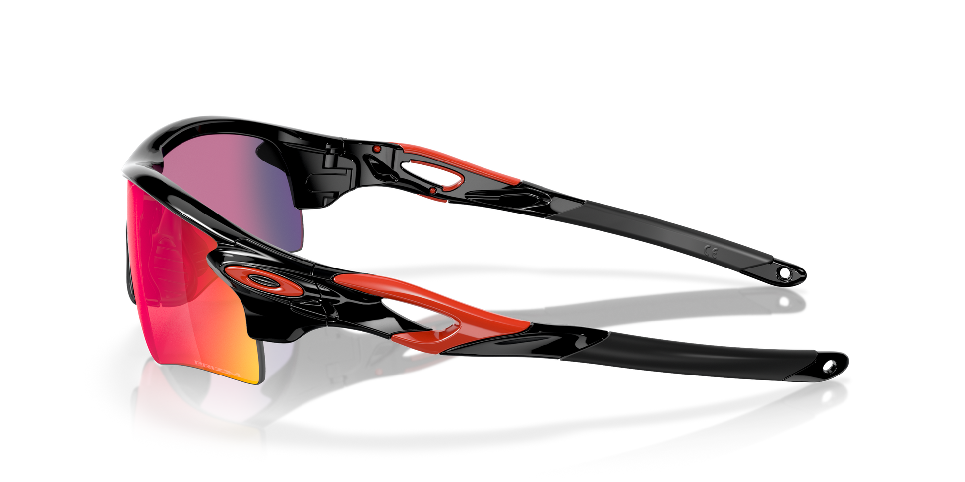 [Prizm Road Lenses, Polished Black Frame]