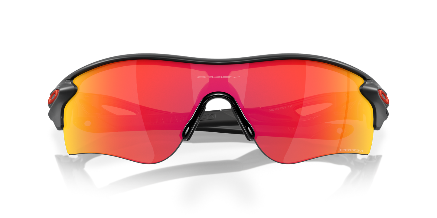 [Prizm Ruby Lenses, Matte Black Ink Frame]