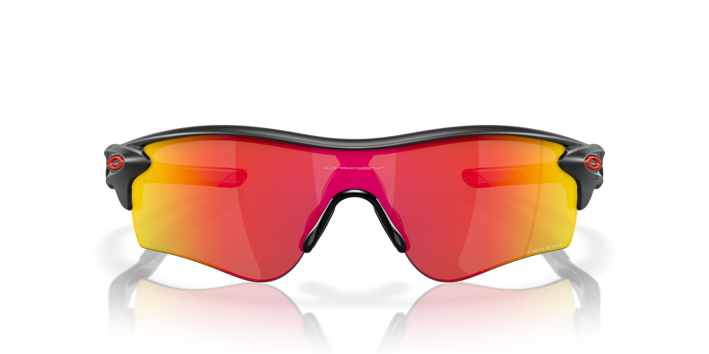 [Prizm Ruby Lenses, Matte Black Ink Frame]