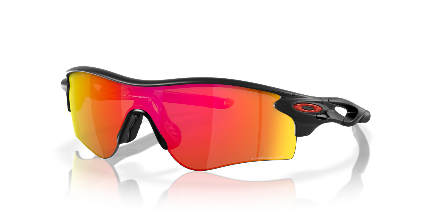 [Prizm Ruby Lenses, Matte Black Ink Frame]