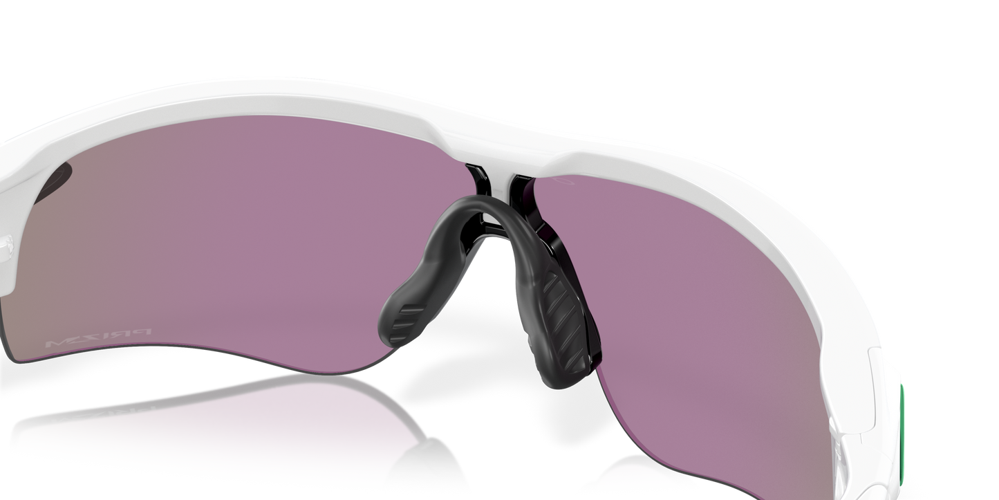 [Prizm Jade Lenses, Polished White Frame]