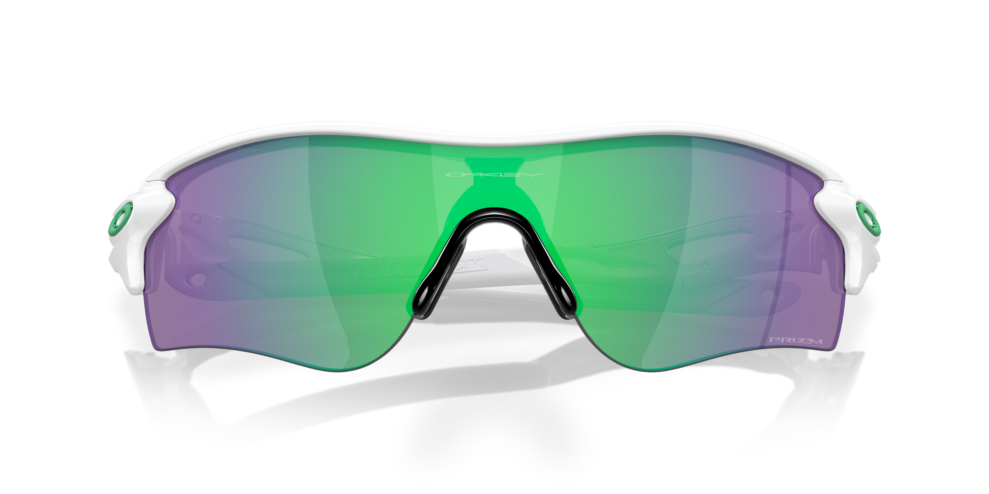 [Prizm Jade Lenses, Polished White Frame]