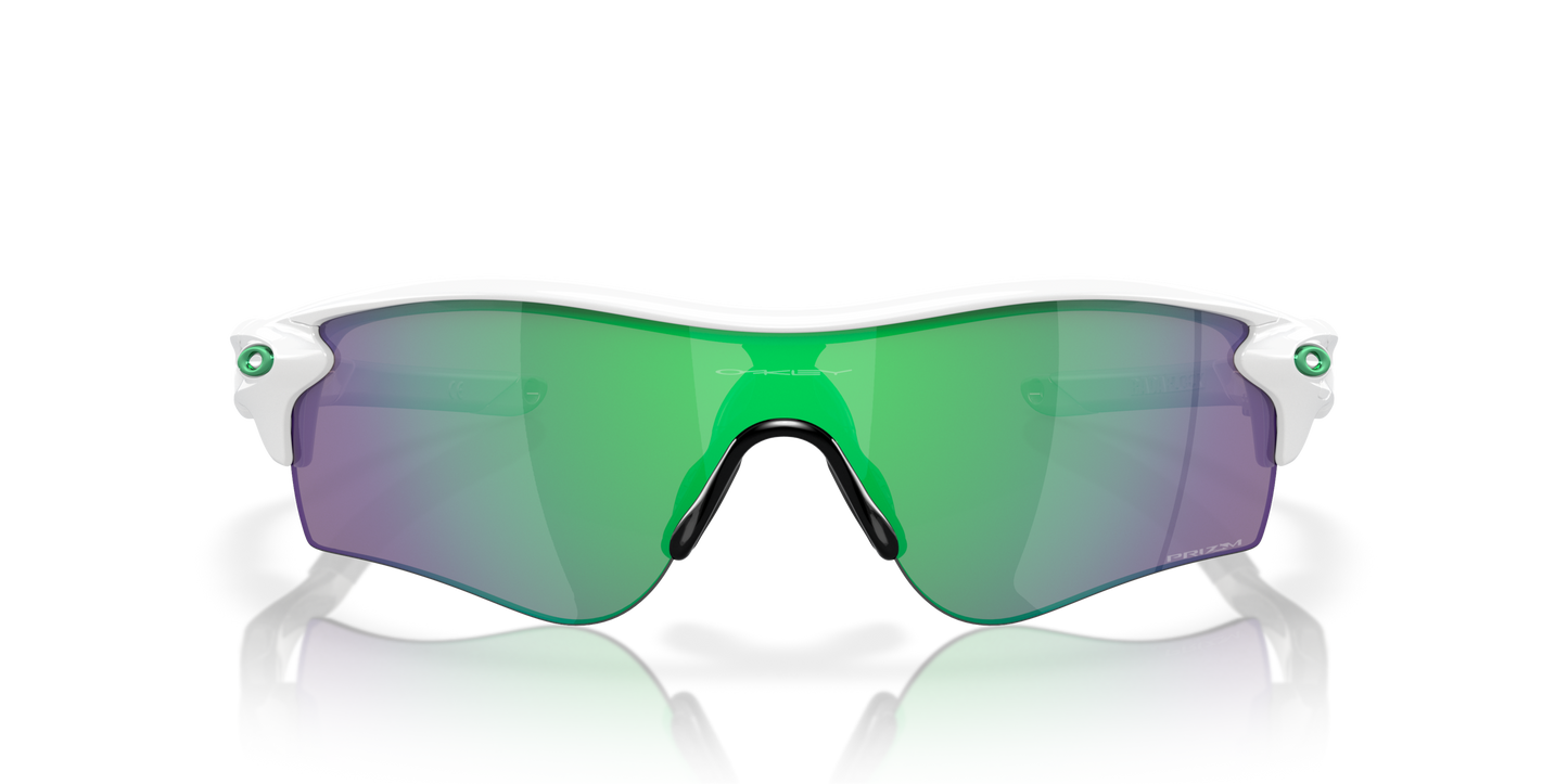[Prizm Jade Lenses, Polished White Frame]