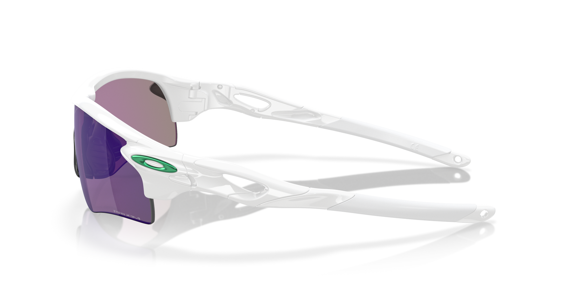 [Prizm Jade Lenses, Polished White Frame]