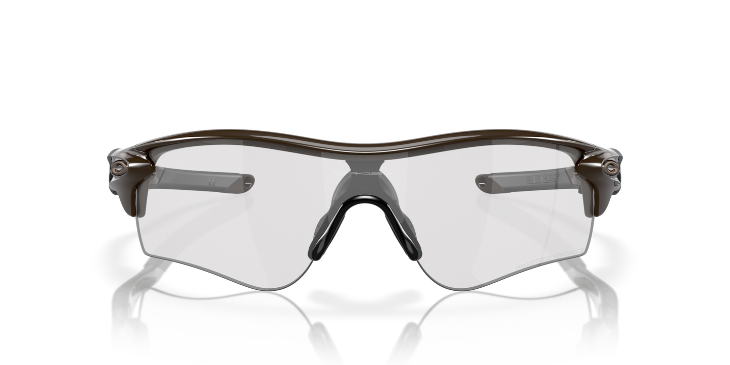 [Clear To Black Iridium Photochromic Lenses, Olive Frame]