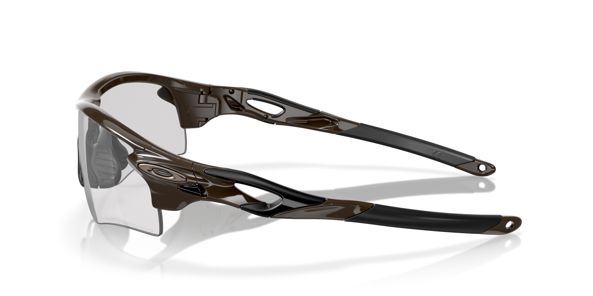 [Clear To Black Iridium Photochromic Lenses, Olive Frame]