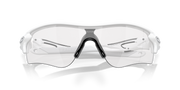 Clear To Black Iridium Photochromic Lenses, White Out Frame