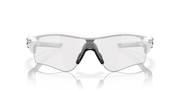 Clear To Black Iridium Photochromic Lenses, White Out Frame