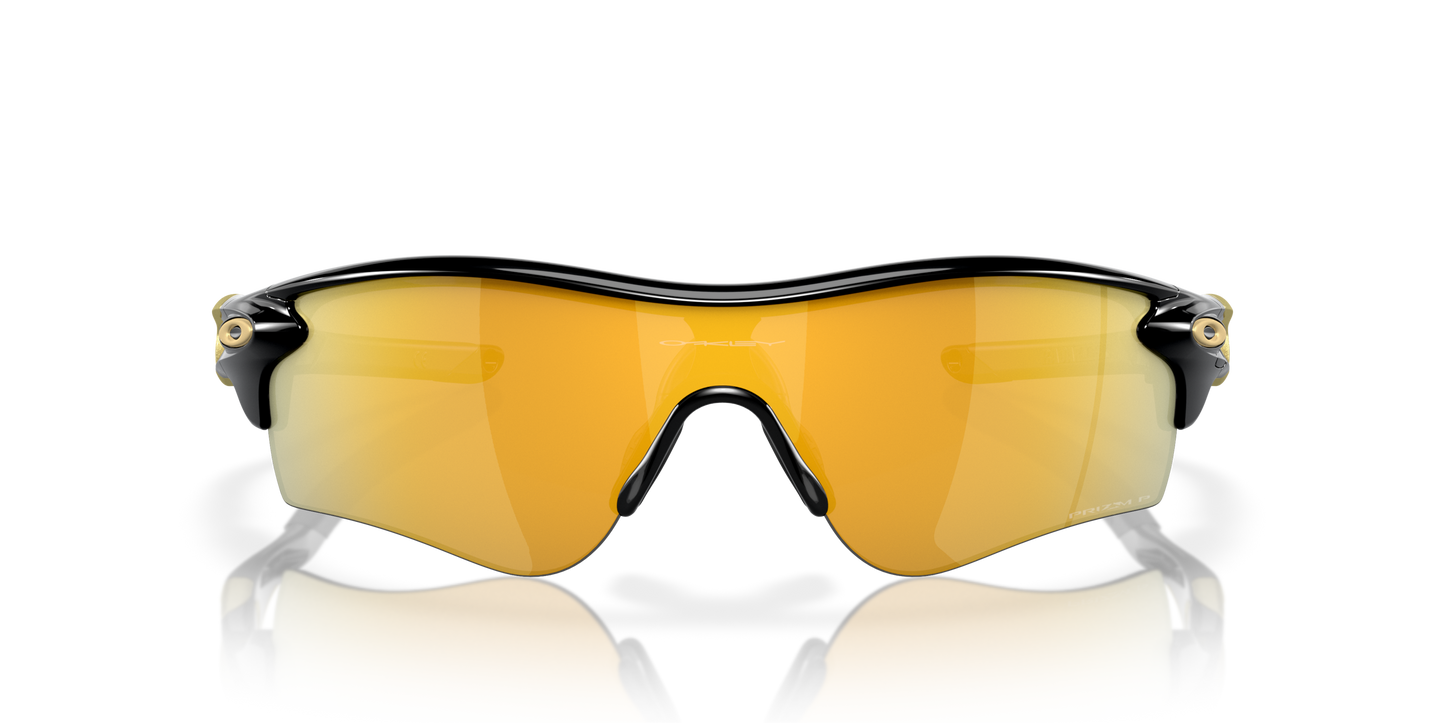 [Prizm 24K Polarized Lenses, Polished Black Frame]