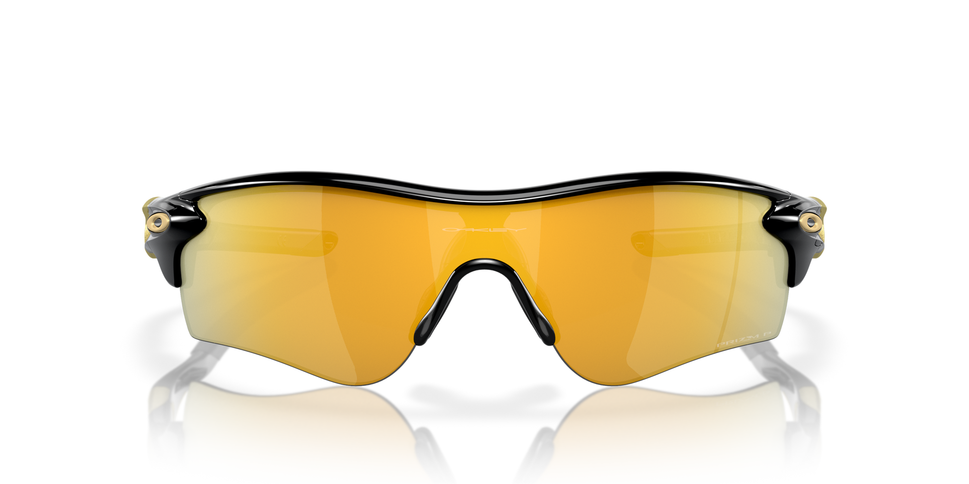 [Prizm 24K Polarized Lenses, Polished Black Frame]