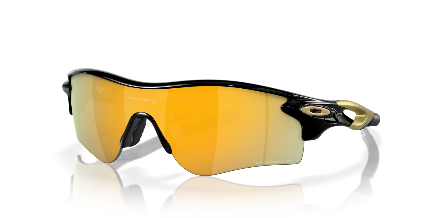 [Prizm 24K Polarized Lenses, Polished Black Frame]
