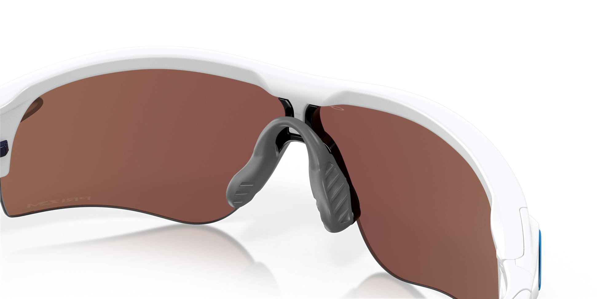 [Prizm Deep Water Polarized Lenses, Matte White Frame]