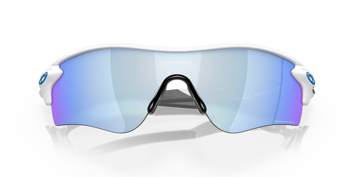 [Prizm Deep Water Polarized Lenses, Matte White Frame]