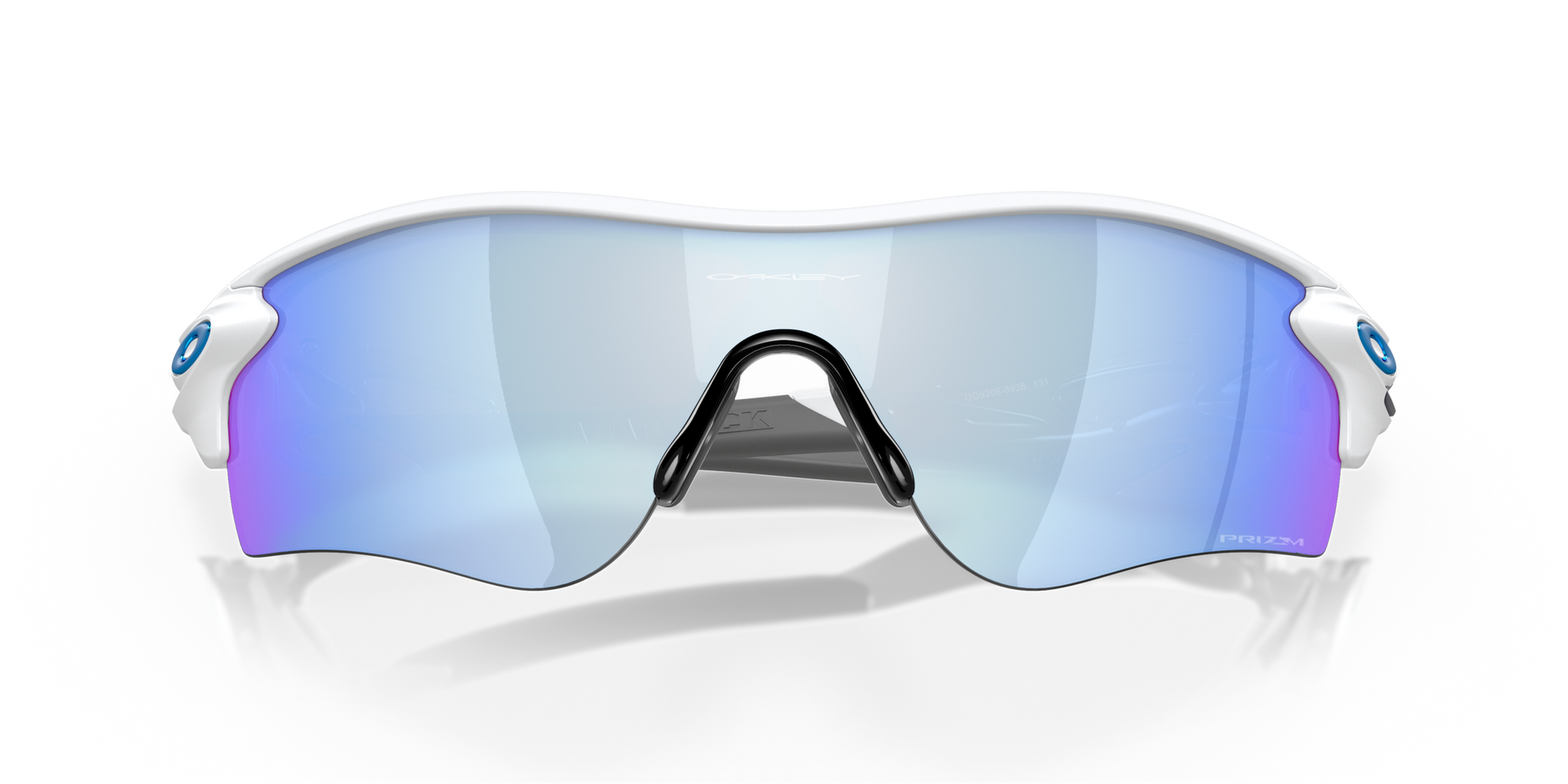 [Prizm Deep Water Polarized Lenses, Matte White Frame]