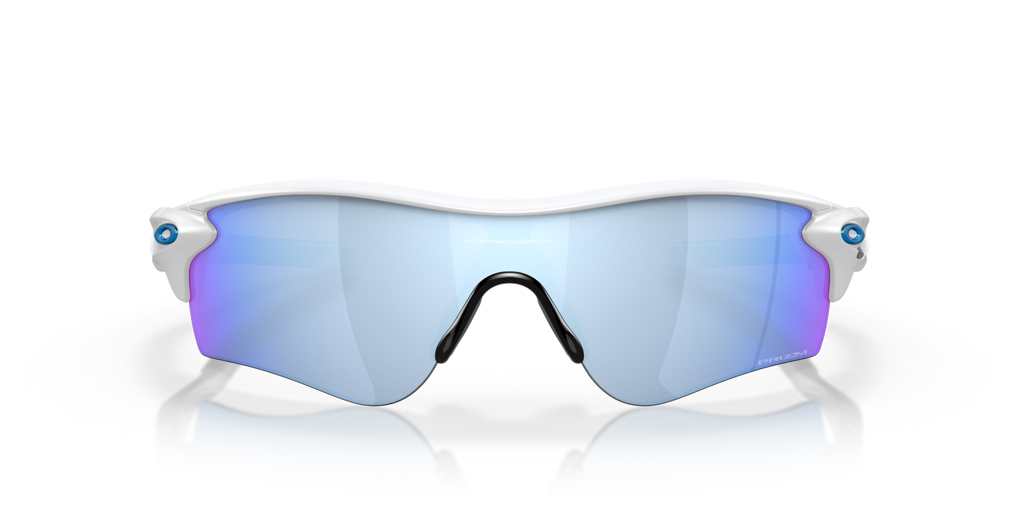 [Prizm Deep Water Polarized Lenses, Matte White Frame]