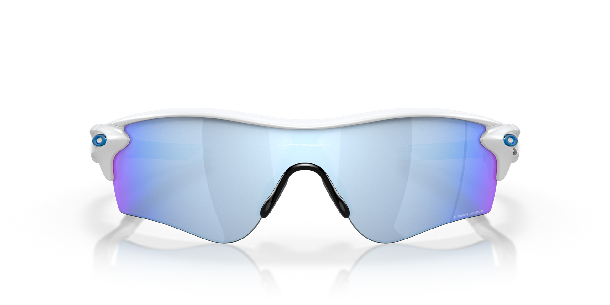 [Prizm Deep Water Polarized Lenses, Matte White Frame]
