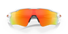 [Fire Iridium Lenses, Polished White Frame]