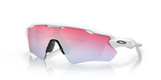 Prizm Snow Sapphire Lenses, Polished White Frame