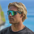 Prizm Sapphire Lenses, Trans Artic Surf Frame