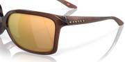 Prizm Rose Gold Polarized Lenses, Polished Amethyst Frame