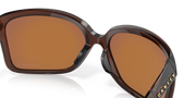 Prizm Rose Gold Polarized Lenses, Polished Amethyst Frame