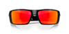 [Prizm Ruby Lenses, Polished Black Frame]