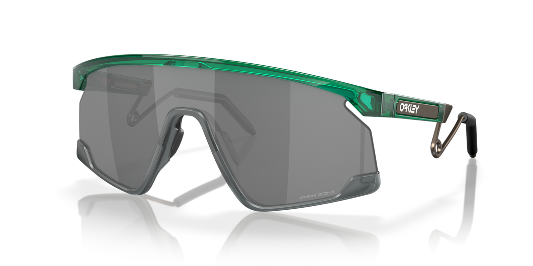 [Prizm Black Lenses, Transparent Viridian Frame]