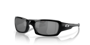 Black Iridium Polarized Lenses, Polished Black Frame